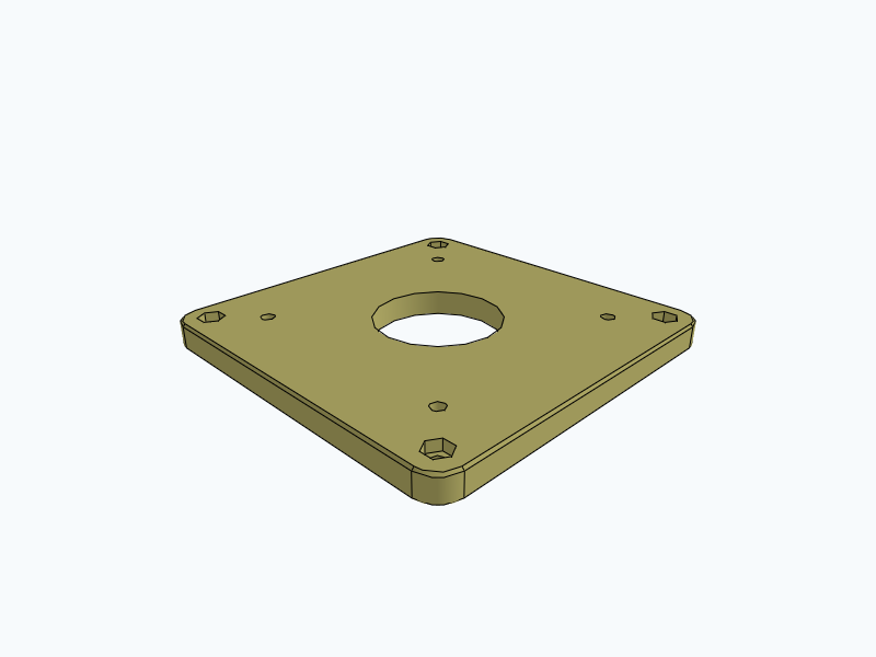 VESA 75 to 100 Adapter