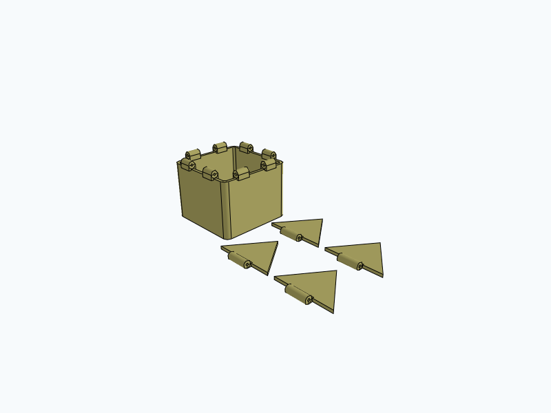 Petal Lid Box