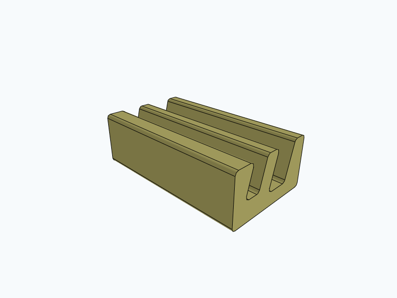Business Card and Sticky Note Holder