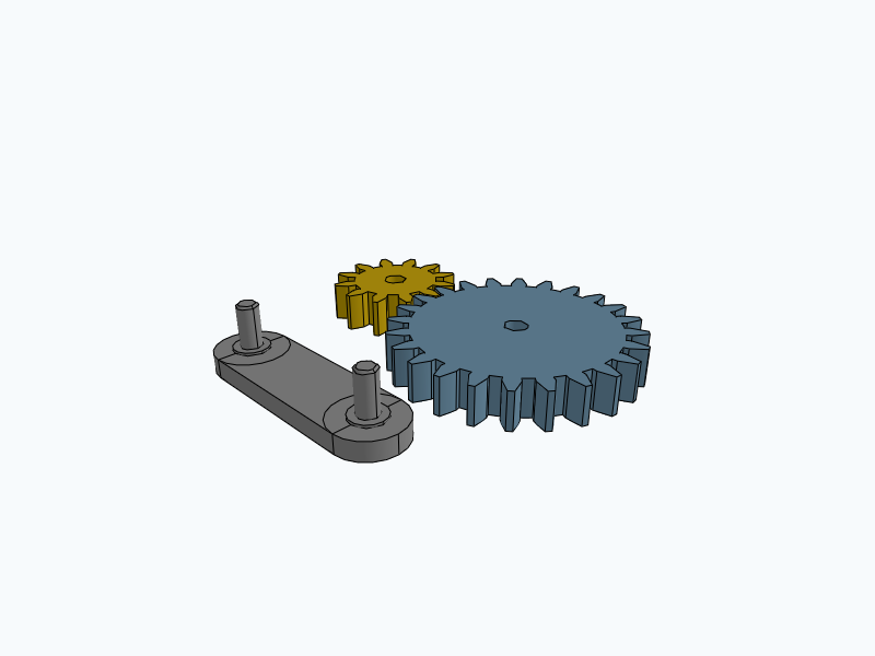 Parametric Spur Gear Set