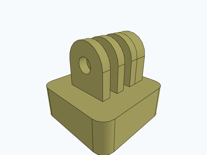 GoPro-Compatible Mount