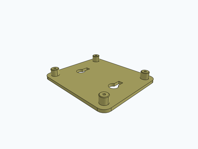 PCB Standoff Plate