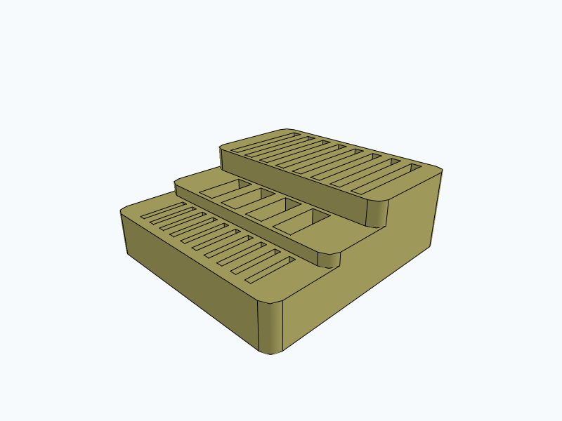 SD Card and USB Stick Holder