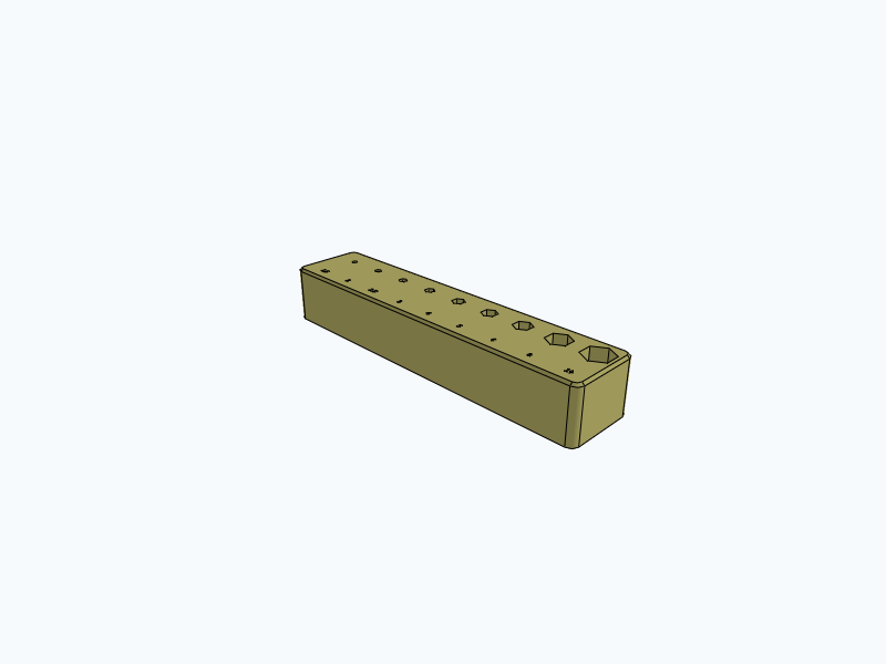 Hex Key Holder