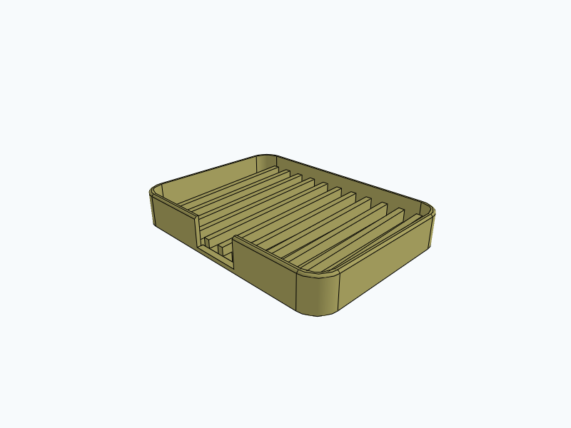 Draining Soap Dish