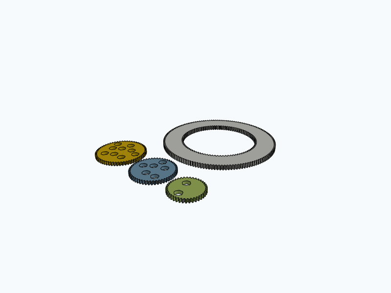 Hypotrochoid Drawing Set