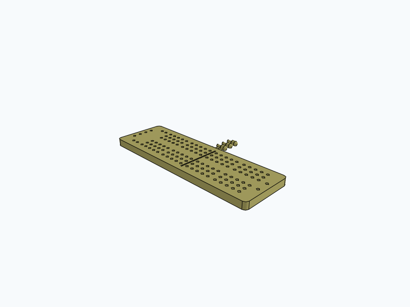 Cribbage Board